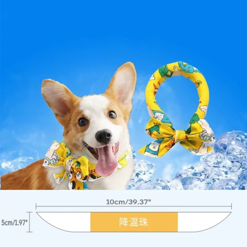 ChillPup Ice Bandana – The Coolest Summer Style for Your Hot Dog